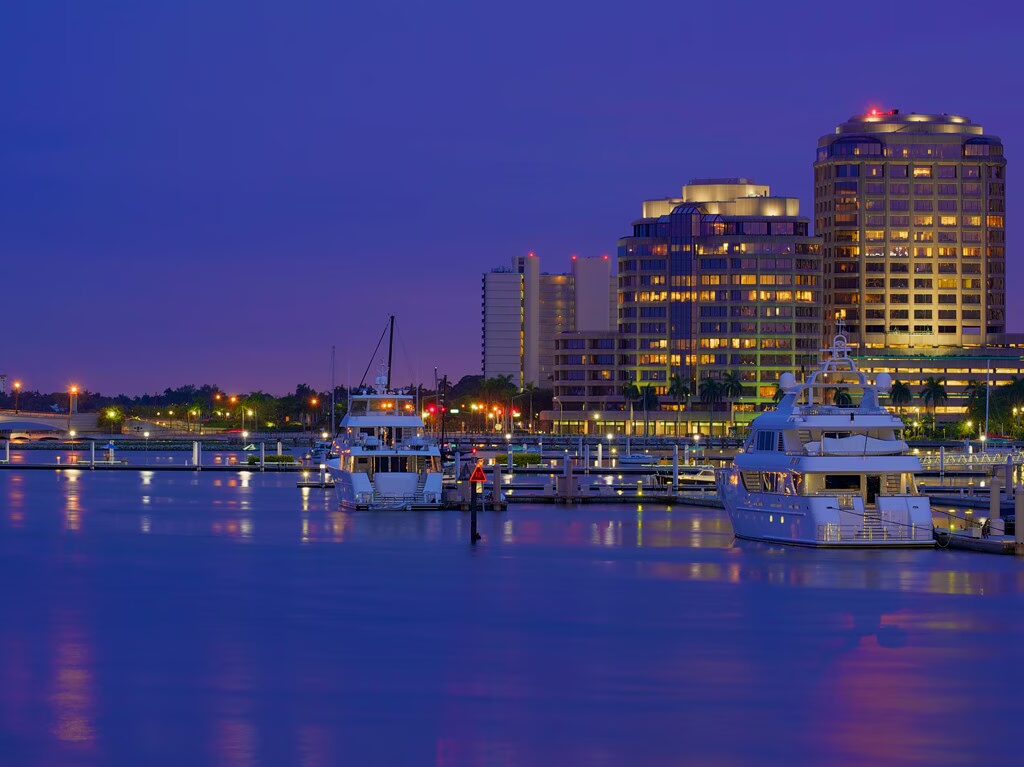 Luxury home theater and smart home automation services overlooking the scenic coast of Palm Beach, FL